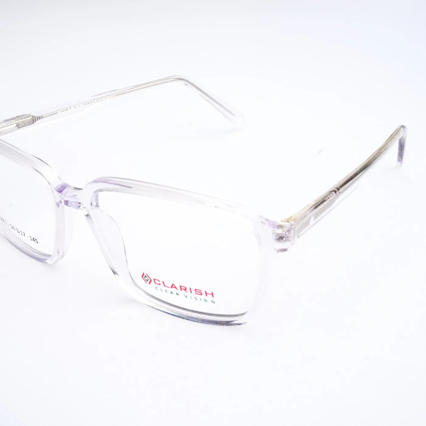 Clarish™ C.1271 rectangle cellulose acetate optical frame, 56 □ 17 – 145