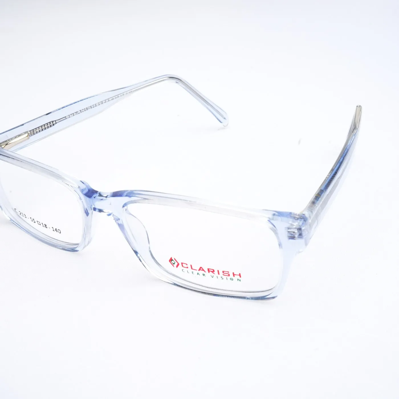 Clarish™ C.213 rectangle cellulose acetate optical frame, 55 □ 18 – 140
