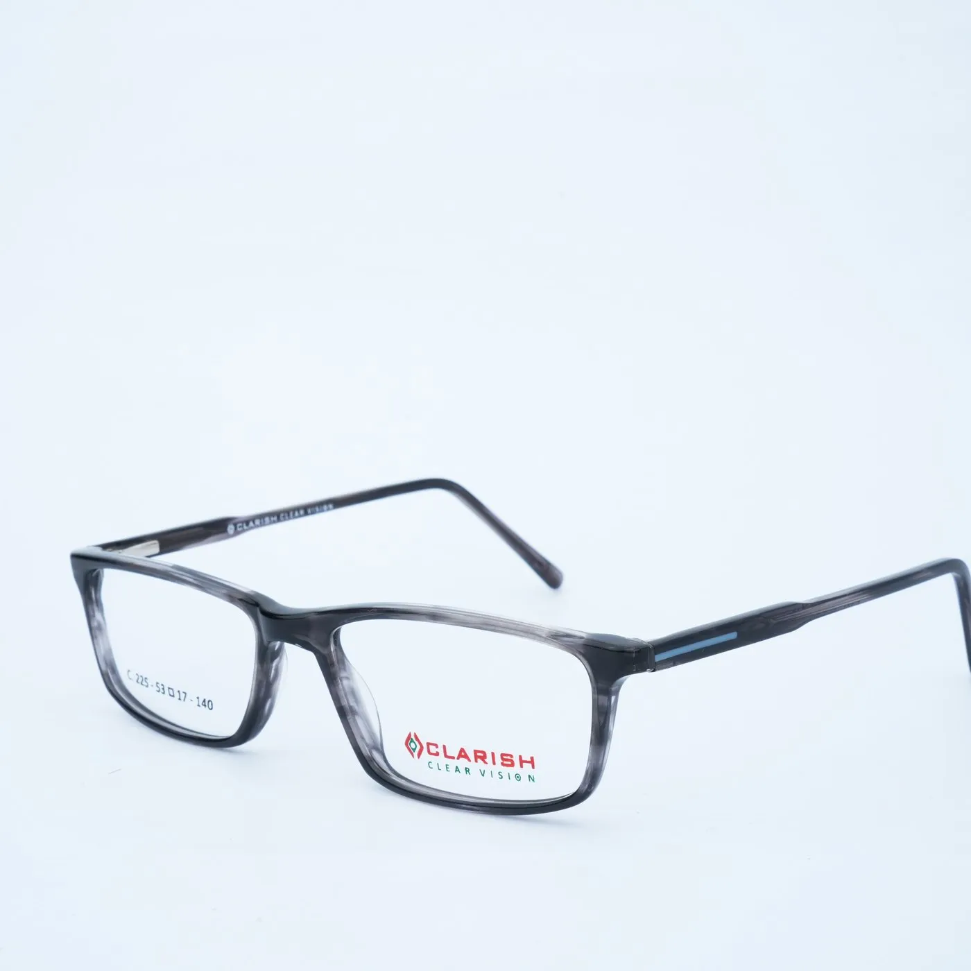 Clarish™ C.225 rectangle cellulose acetate optical frame, 53 □ 17 – 140